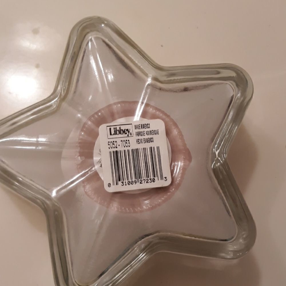 Libbey Star Candle - Picture 2 of 7
